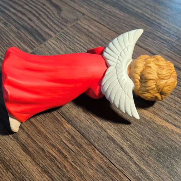 Vintage HOMCO Porcelain Angel Playing the Violin - Picture 2 of 7